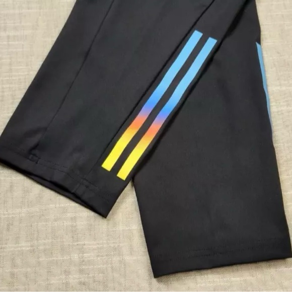 NWOT Men’s Adidas Tiro 23 Pro Soccer Track Pants with Rainbow Stripes size L - Picture 9 of 9